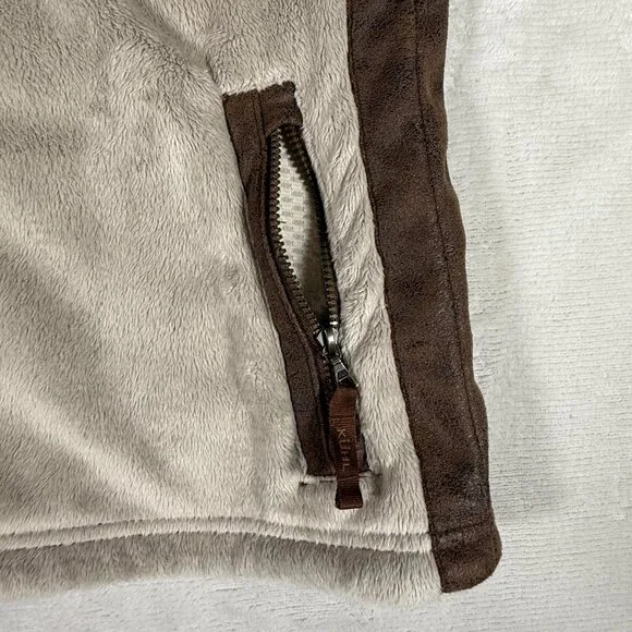 Kuhl Sweater Women Size L Full Zip Fleece Jacket Zipped Pockets Mock Neck EUC - Picture 4 of 12